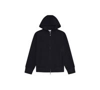 ellesse Herren Sweatjacke mit Kapuze -TAURASI, Zipper, Logo, einfarbig Schwarz L