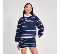 Sweatshirt ELLESSE "TAGGIA SWEATSHIRT", Damen, Gr. 42, dunkelblau, of, Obermaterial: 85% Baumwolle, 15% Polyester, normal, Rundhals, Sweatshirts Sweatshirt (71350317-42) dunkelblau, of