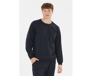 Sweatshirt ENDURANCE "Arlanc", Herren, Gr. XS, dunkelblau, 65% Polyester, 35% Baumwolle, unifarben, normal, Rundhals, Sweatshirts Sweatshirt, in weicher und atmungsaktiver Qualität (19283828-XS) dunke