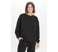 Sweatshirt ENDURANCE "Beisty", Damen, Gr. 36, schwarz, 100% Baumwolle, unifarben, normal, Rundhals, Sweatshirts Sweatshirt, aus weicher Baumwolle (83590064-36) schwarz