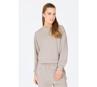 Sweatshirt ENDURANCE "Jade", Damen, Gr. 38, beige, 100% Polyester, unifarben, normal, Rundhals, Sweatshirts Sweatshirt, aus angenehm weichen Material (99112667-38) beige