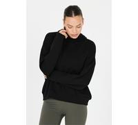 Sweatshirt ENDURANCE "Jade", Damen, Gr. 46, schwarz, 51% Polyester, 44% Modal, 5% Elasthan, unifarben, normal, ohne Ausschnitt, Sweatshirts Sweatshirt, aus superweichem Material (31119922-46) schwarz