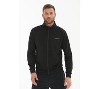 Sweatshirt ENDURANCE "Loweer", Herren, Gr. M, schwarz, 50% Viskose, 45% Polyester, 5% Elasthan, unifarben, normal, Rundhals, Sweatshirts Sweatshirt, mit praktischen Seitentaschen (14185045-M) schwarz