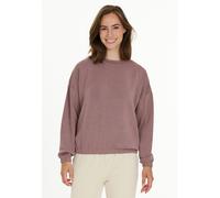 Sweatshirt ENDURANCE "Timmia", Damen, Gr. 44, grau (taupe), 51% Polyester, 44% Modal, 5% Elasthan, unifarben, normal, Rundhals, Sweatshirts Sweatshirt, in schlichtem Design (79844307-44) taupe