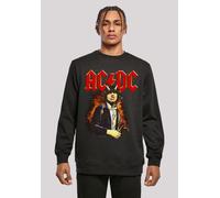 Sweatshirt F4NT4STIC "ACDC Rock Musik Band Angus Highway To Hell", Herren, Gr. 4XL, schwarz, Obermaterial: 50% Baumwolle, 50% Polyester, regular fit, Rundhals, ohne Bündchen, Sweatshirts Sweatshirt, P