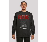 Sweatshirt F4NT4STIC "ACDC Rock Musik Band Fly On The Wall 1985", Herren, Gr. 5XL, schwarz, Obermaterial: 50% Baumwolle, 50% Polyester, regular fit, Rundhals, ohne Bündchen, Sweatshirts Sweatshirt, Pr