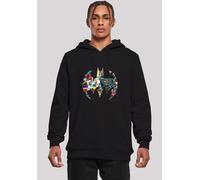 Sweatshirt F4NT4STIC "DC Comics Batman Comic Book Logo", Herren, Gr. XL, schwarz, Obermaterial: 65% Baumwolle, 35% Polyester, slim fit, ohne Bündchen, Sweatshirts Sweatshirt, Herren,Premium Merch,Slim