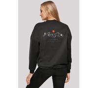 Sweatshirt F4NT4STIC "Discover the world", Damen, Gr. XL, schwarz, Obermaterial: 65% Baumwolle, 35% Polyester, oversize, Rundhals, ohne Bündchen, Sweatshirts Sweatshirt, Print (61050931-XL) schwarz
