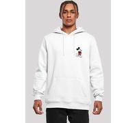 Sweatshirt F4NT4STIC "Disney Mickey Mouse Kickin Retro Pocket", Herren, Gr. XXL, weiß, Obermaterial: 65% Baumwolle, 35% Polyester, slim fit, ohne Bündchen, Sweatshirts Sweatshirt, Herren,Premium Merch