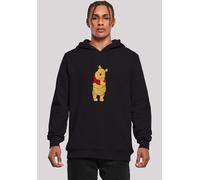 Sweatshirt F4NT4STIC "Disney Winnie The Pooh Classic", Herren, Gr. M, schwarz, Obermaterial: 65% Baumwolle, 35% Polyester, slim fit, ohne Bündchen, Sweatshirts Sweatshirt, Herren,Premium Merch,Slim-Fi