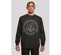 Sweatshirt F4NT4STIC "Harry Potter Hufflepuff Seal", Herren, Gr. 4XL, schwarz, Obermaterial: 50% Baumwolle, 50% Polyester, regular fit, Rundhals, ohne Bündchen, Sweatshirts Sweatshirt, Print (90327419