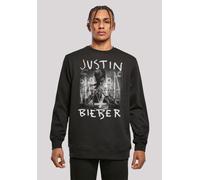 Sweatshirt F4NT4STIC "Justin Bieber Purpose Album Cover", Herren, Gr. 4XL, schwarz, Obermaterial: 50% Baumwolle, 50% Polyester, regular fit, Rundhals, ohne Bündchen, Sweatshirts Sweatshirt, Premium Qu