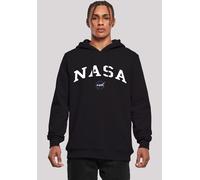 Sweatshirt F4NT4STIC "NASA Collegiate Logo", Herren, Gr. M, schwarz, Obermaterial: 65% Baumwolle, 35% Polyester, slim fit, ohne Bündchen, Sweatshirts Sweatshirt, Herren,Premium Merch,Slim-Fit,Kapuzenp