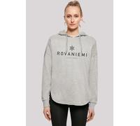 Sweatshirt F4NT4STIC "Schneeflocke Winter Lappland", Damen, Gr. XS, grau, Obermaterial: 100% Baumwolle, oversize, ohne Bündchen, Sweatshirts Sweatshirt, Weihnachten, Geschenk, Logo (86010632-XS) grau