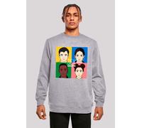 Sweatshirt F4NT4STIC "Sex Education Blur Cover Netflix TV Series", Herren, Gr. 5XL, grau (erdgrau), Obermaterial: 50% Baumwolle, 50% Polyester, regular fit, Rundhals, ohne Bündchen, Sweatshirts Sweats