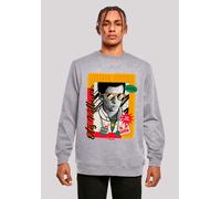 Sweatshirt F4NT4STIC "Sex Education Otis Hung Over Collage", Herren, Gr. XXL, grau (erdgrau), Obermaterial: 50% Baumwolle, 50% Polyester, regular fit, Rundhals, ohne Bündchen, Sweatshirts Sweatshirt,