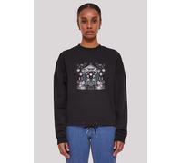 Sweatshirt F4NT4STIC "Skelett Paar Valentinstag", Damen, Gr. XS, schwarz, Obermaterial: 65% Baumwolle, 35% Polyester, oversize, Rundhals, ohne Bündchen, Sweatshirts Sweatshirt, Premium Qualität (56112