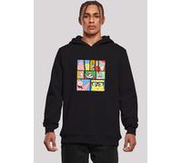 Sweatshirt F4NT4STIC "Spongebob Schwammkopf Collage", Herren, Gr. 4XL, schwarz, Obermaterial: 65% Baumwolle, 35% Polyester, slim fit, ohne Bündchen, Sweatshirts Sweatshirt, Herren,Premium Merch,Slim-F