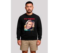 Sweatshirt F4NT4STIC "TV Times Honor Blackman 1964 Cover", Herren, Gr. XXL, schwarz, Obermaterial: 80% Baumwolle, 20% Polyester, regular fit, Rundhals, ohne Bündchen, Sweatshirts Sweatshirt, Premium Q