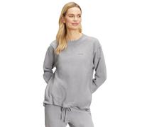 Sweatshirt FALKE "FALKE Sweatshirt", Damen, Gr. L, grau (grau, heather (3757)), Sweatshirts Sweatshirt (40981845-L) grau, heather (3757)