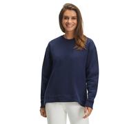 Sweatshirt FALKE "FALKE Sweatshirt", Damen, Gr. XL, blau (space blau (6116)), Sweatshirts Sweatshirt (49723622-XL) space blau (6116)