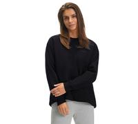 Sweatshirt FALKE "FALKE Sweatshirt", Damen, Gr. XS, schwarz (schwarz (3000)), Sweatshirts Sweatshirt (85483510-XS) schwarz (3000)