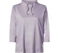 Sweatshirt flieder-feige-bedruckt 40 Baumwolle