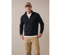 Sweatshirt FYNCH-HATTON, Herren, Gr. M, schwarz (navy), Sweatware, Obermaterial: 100% Baumwolle, unifarben, regular fit normal, ohne Ausschnitt, Rippbündchen, Sweatshirts Sweatshirt, mit Logo Stickere