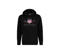 Gant Herren Reg Archive Shield Hoodie Kapuzenpullover, Schwarz, L EU