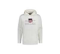 Gant Herren Reg Archive Shield Hoodie Kapuzenpullover, Eggshell, M EU
