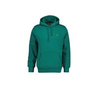 Sweatshirt GANT "Sweatshirt REGULAR SHIELD HOODIE", Herren, Gr. L, grün (grün (botanical hue)), Obermaterial: 78% Baumwolle CO. 22% Polyester PES., Sweatshirts Sweatshirt (87182165-L) grün (botanical