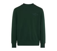 Sweatshirt GANT "TONAL SHIELD", Herren, Gr. 3XL, tartan grün, Sweatware, Obermaterial: 100% Baumwolle, regular fit, Rundhals, Rippbündchen, Sweatshirts Sweatshirt, Rundhals, regular fit, basic (298722