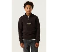 Sweatshirt GARCIA, Jungen, Gr. 128/134, braun (barken), Sweatware, Obermaterial: 80% Baumwolle, 20% Polyester, unifarben, normal, ohne Ausschnitt, Bündchen, Sweatshirts Sweatshirt, für Jungen, mit Rei