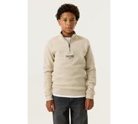Sweatshirt GARCIA, Jungen, Gr. 176, beige (sisal), Sweatware, Obermaterial: 80% Baumwolle, 20% Polyester, unifarben, normal, ohne Ausschnitt, Bündchen, Sweatshirts Sweatshirt, für Jungen, mit Reißvers