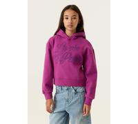 Sweatshirt GARCIA, Mädchen, Gr. 128/134, lila (magenta muse), Sweatware, Obermaterial: 80% Baumwolle, 20% Polyester, unifarben, kurz, ohne Ausschnitt, Bündchen, Sweatshirts Sweatshirt, für Mädchen, in
