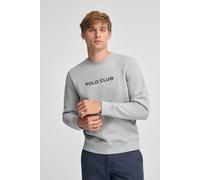 Sweatshirt grau meliert im Relaxed Fit Established 2012 Polo Club 2XL