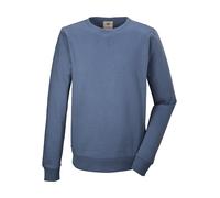 Sweatshirt "GS 7 MN SWT SHRT GOTS", Herren, Gr. S, blau, Obermaterial: 100% Baumwolle;Obermaterial 2: 95% Baumwolle, 5% Elasthan, G.I.G.A. DX BY KILLTEC, Sweatshirts Sweatshirt, GOTS-zertifiziertes Bi