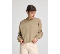 Sweatshirt hellbraun im Loose Fit mit Polo Club-Logo M