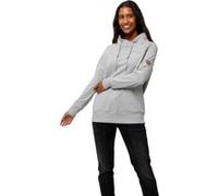 Sweatshirt HEINE, Damen, Gr. 44, grau (hellgrau), 50% Baumwolle, 50% Polyester, unifarben, Rundhals, Sweatshirts Sweatshirt (87042331-44) hellgrau