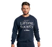 Sweatshirt Herren Oversized Langarm aus Baumwolle und Polyester Modell Nightfall 1 St