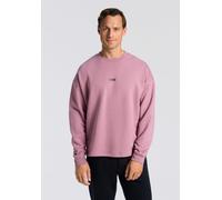 Sweatshirt HUGO BLUE "Naviu", Damen, Gr. XL, schwarz pink656, Sweatware, Obermaterial: 100% Baumwolle, regular fit hüftlang, Rundhals, Bündchen, Sweatshirts Sweatshirt, mit Rückendruck (35179552-XL)