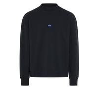 Sweatshirt HUGO "Nedro", Herren, Gr. M, dunkelblau405, Sweatware, Obermaterial: 100% Baumwolle, regular fit normal, Rundhals, Bündchen, Sweatshirts Sweatshirt, Rundhalsausschnitt, Regular Fit, Logo-Pa