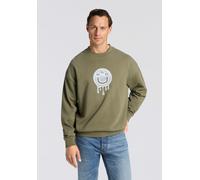 Sweatshirt HUGO BLUE "Newirex", Herren, Gr. XL, open grün345, Sweatware, Obermaterial: 100% Baumwolle, unifarben, regular fit normal, Rundhals, Bündchen, Sweatshirts Sweatshirt, Rundhalsausschnitt, re