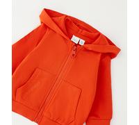 Sweatshirt IDO "BABY BOY SWEATER", Jungen, Gr. 6, orange, 100% Baumwolle, Sweatshirts Sweatshirt (15638350-68) orange