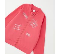 Sweatshirt IDO "BABY GIRL SWEATER", Mädchen, Gr. 18M, pink (coral), 100% Baumwolle, Sweatshirts Sweatshirt (52988262-86) coral
