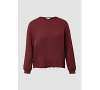 Sweatshirt im Relaxed Fit mit Rollsaum 46 rot 2175515.3902.46