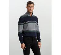 Sweatshirt in Blockstreifenverlauf (garngefärbt) - stay fresh-Qualität