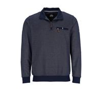 hajo Sweatshirt in längs verlaufender Zweitonoptik - Stay Fresh-Qualität