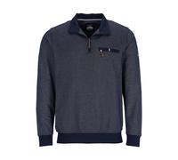 Sweatshirt in längs verlaufender Zweitonoptik - stay fresh-Qualität