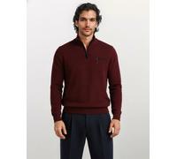 Sweatshirt in Minimal-Jacquard allover - stay fresh-Qualität mit Elasthan